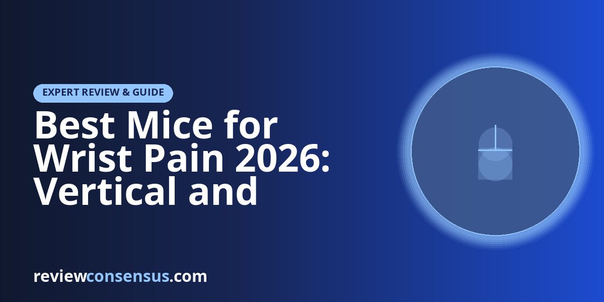 Best Mice for Wrist Pain 2026: Vertical and Support Picks
