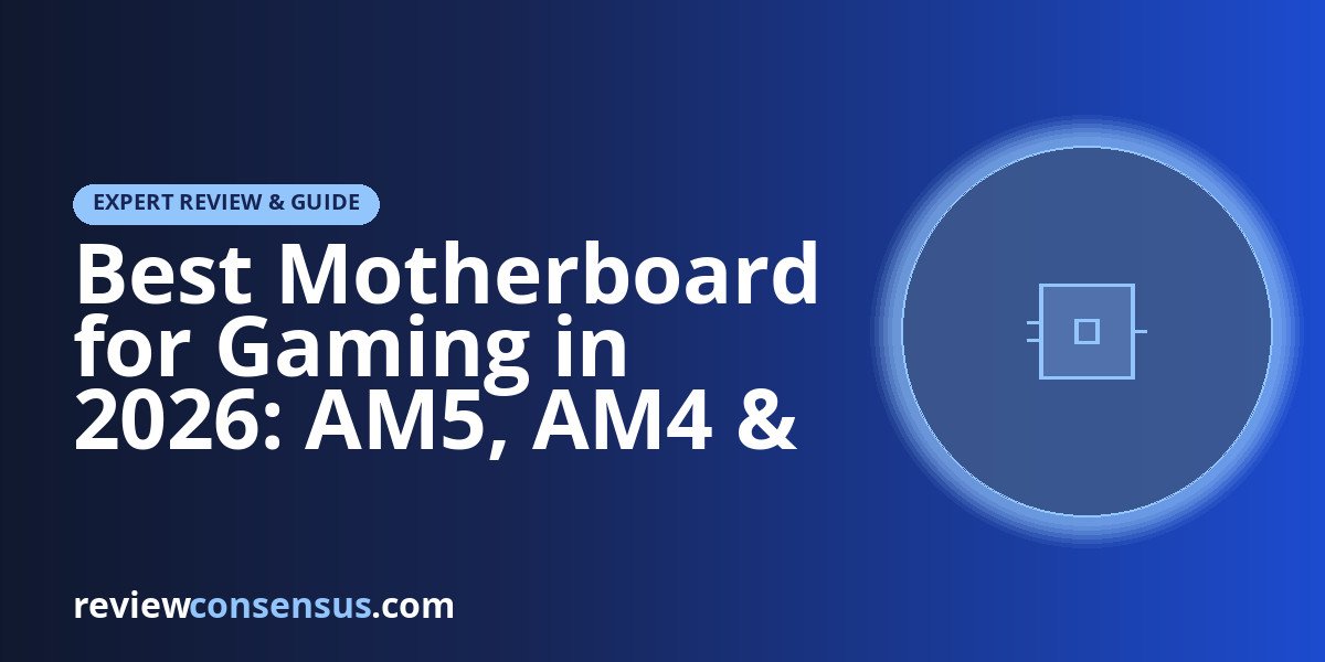 Best Motherboard for Gaming in 2026: AM5, AM4 & Intel