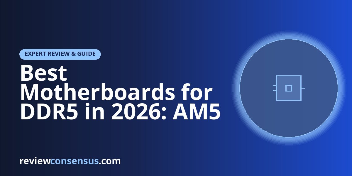 Best Motherboards for DDR5 in 2026: AM5 and Intel Picks