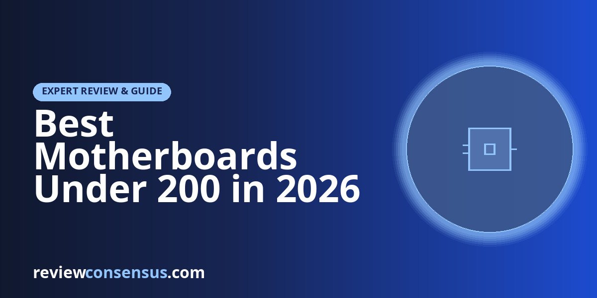 Best Motherboards Under 200 in 2026 for AMD and Intel