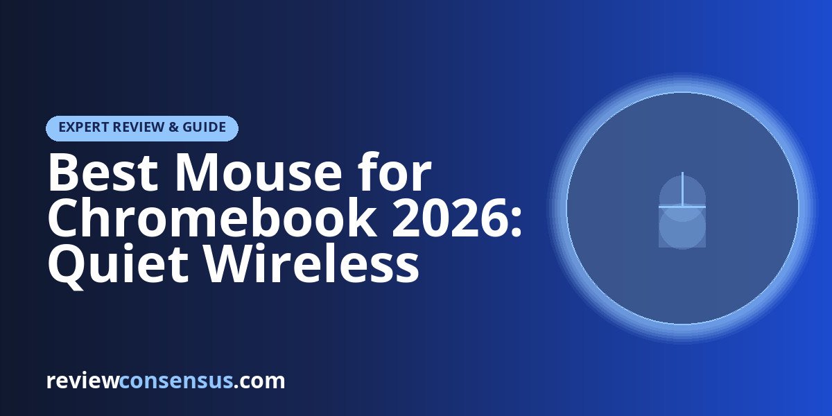 Best Mouse for Chromebook 2026: Quiet Wireless Picks