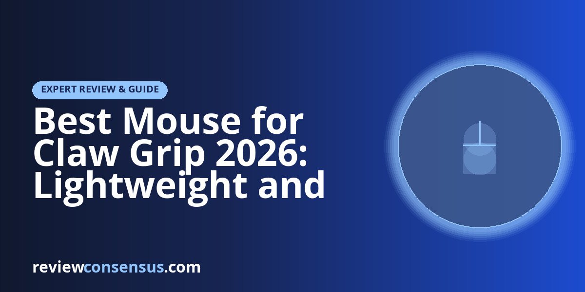 Best Mouse for Claw Grip 2026: Lightweight and Ergo Picks