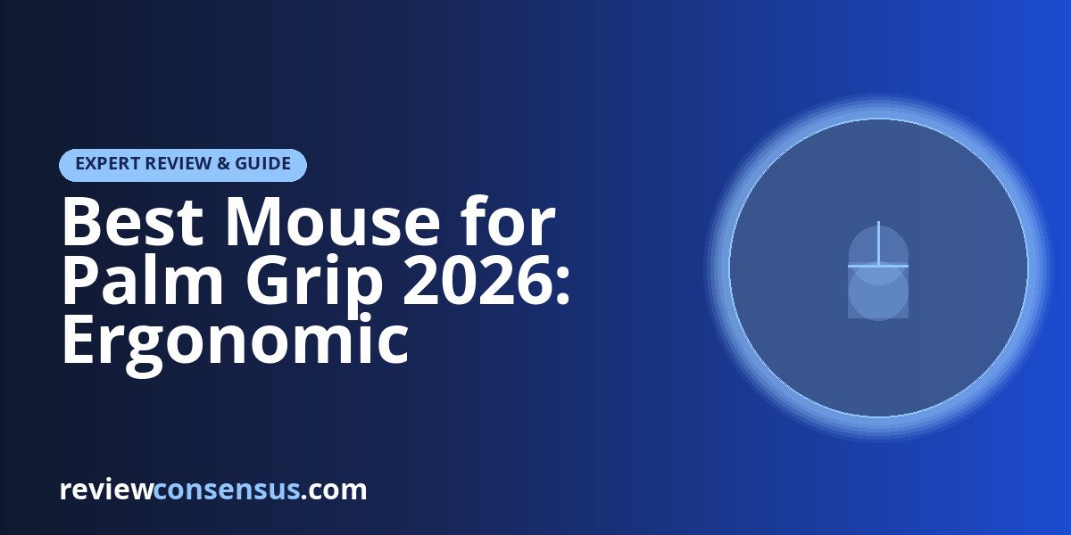 Best Mouse for Palm Grip 2026: Ergonomic Comfort Picks