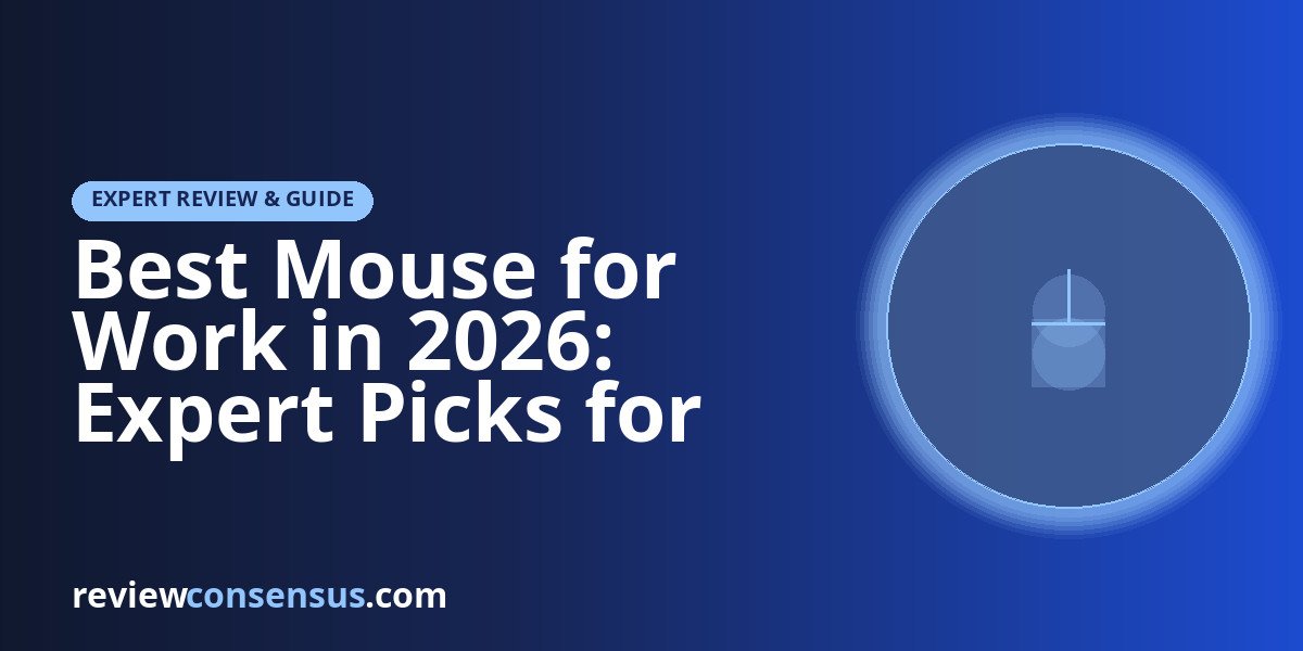 Best Mouse for Work in 2026: Expert Picks for Productivity