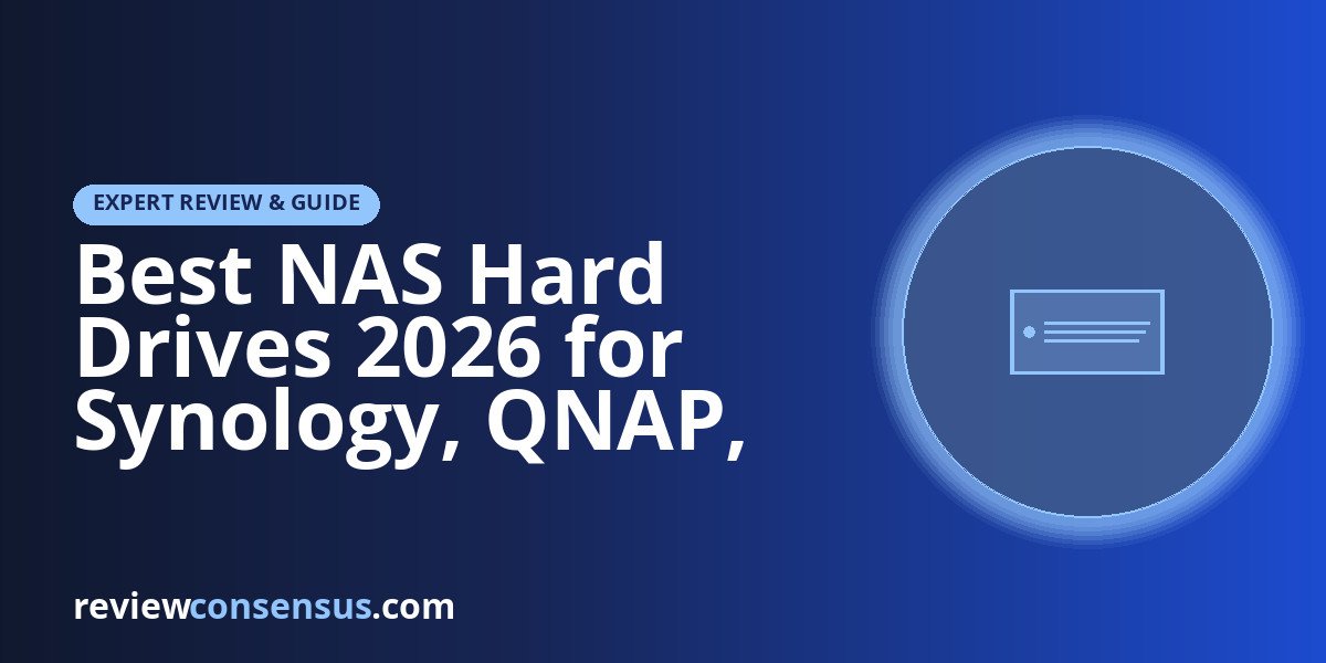 Best NAS Hard Drives 2026 for Synology, QNAP, and Home