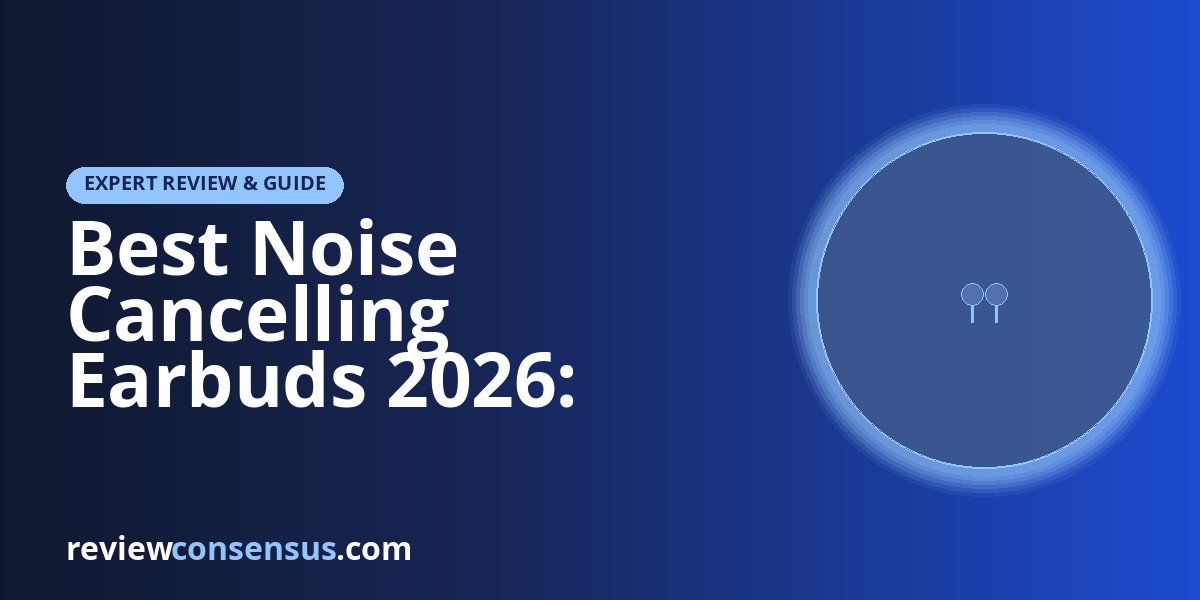 Best Noise Cancelling Earbuds 2026: Expert ANC Picks