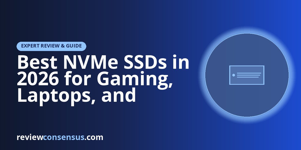 Best NVMe SSDs in 2026 for Gaming, Laptops, and Workstations
