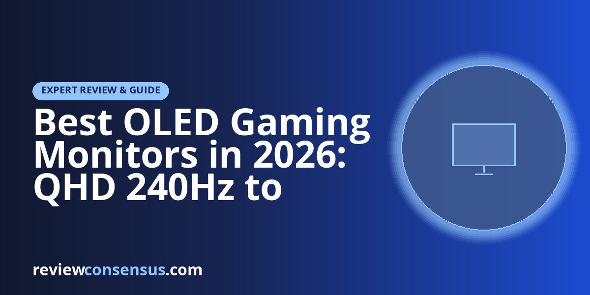 Best OLED Gaming Monitors in 2026: QHD 240Hz to 360Hz