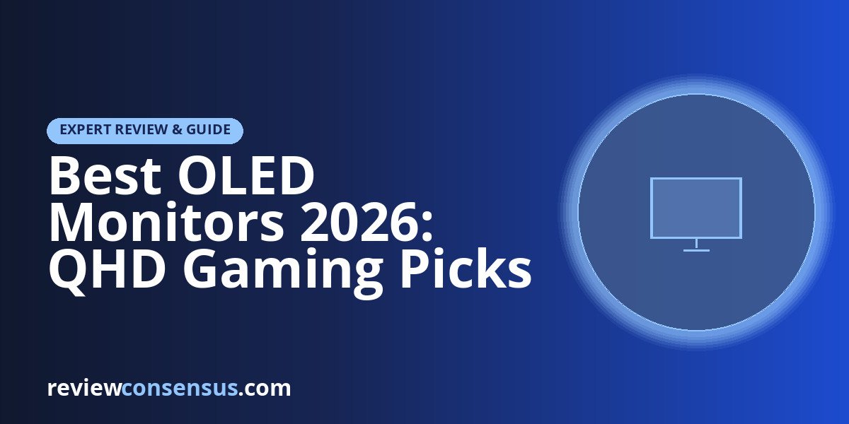Best OLED Monitors 2026: QHD Gaming Picks Ranked