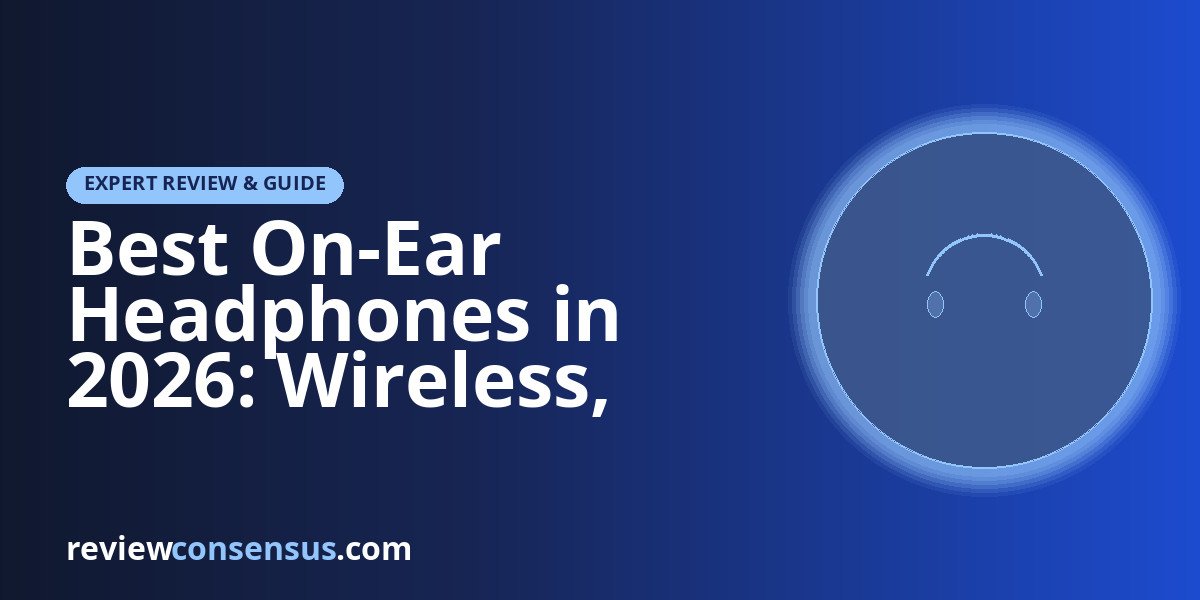 Best On-Ear Headphones in 2026: Wireless, Wired, and ANC Picks
