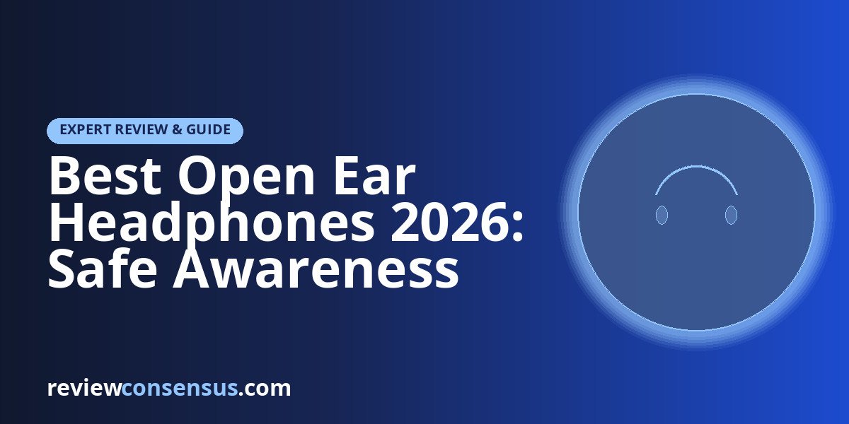 Best Open Ear Headphones 2026: Safe Awareness and All-Day Comfort