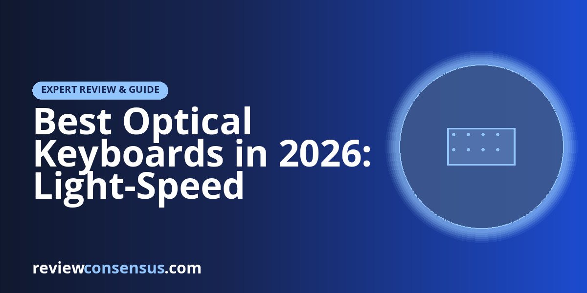 Best Optical Keyboards in 2026: Light-Speed Switches Tested for Gaming