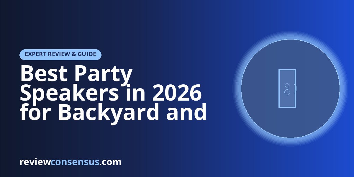 Best Party Speakers in 2026 for Backyard and Indoor Nights
