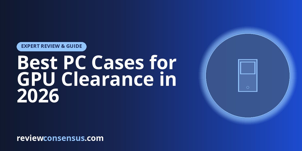 Best PC Cases for GPU Clearance in 2026