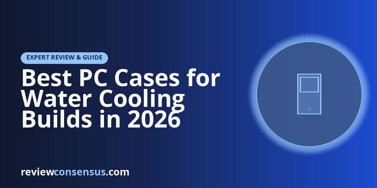 Best PC Cases for Water Cooling Builds in 2026