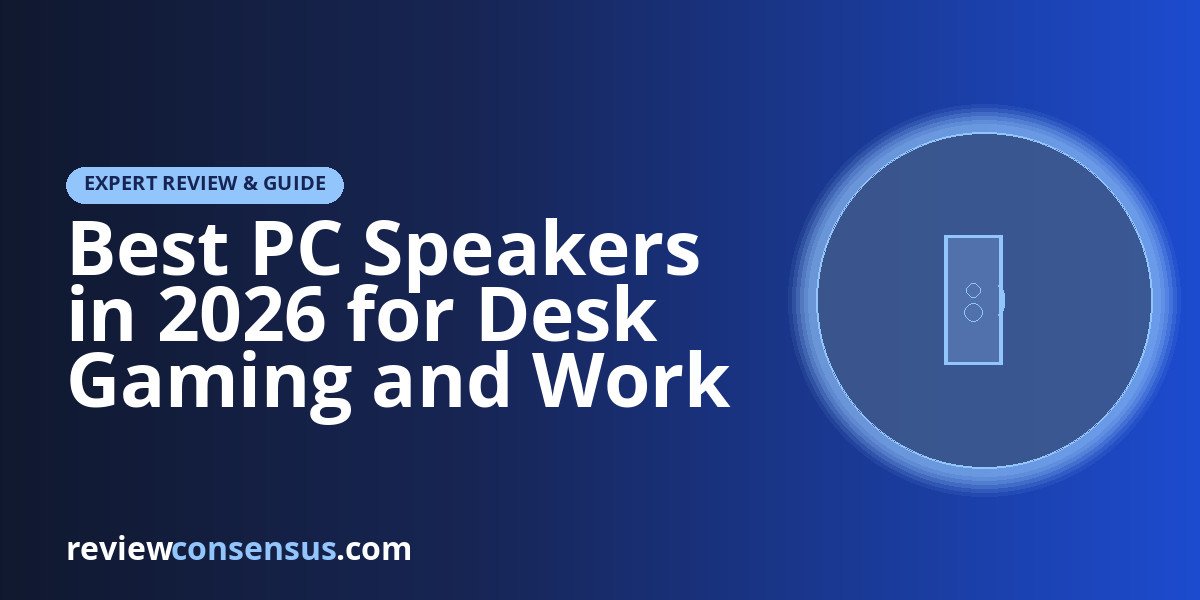 Best PC Speakers in 2026 for Desk Gaming and Work