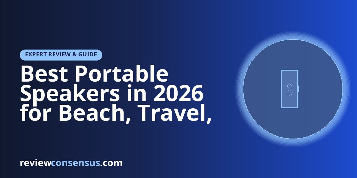 Best Portable Speakers in 2026 for Beach, Travel, and Parties