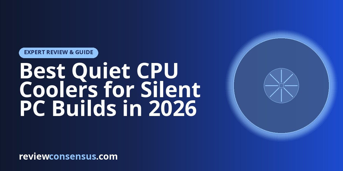 Best Quiet CPU Coolers for Silent PC Builds in 2026