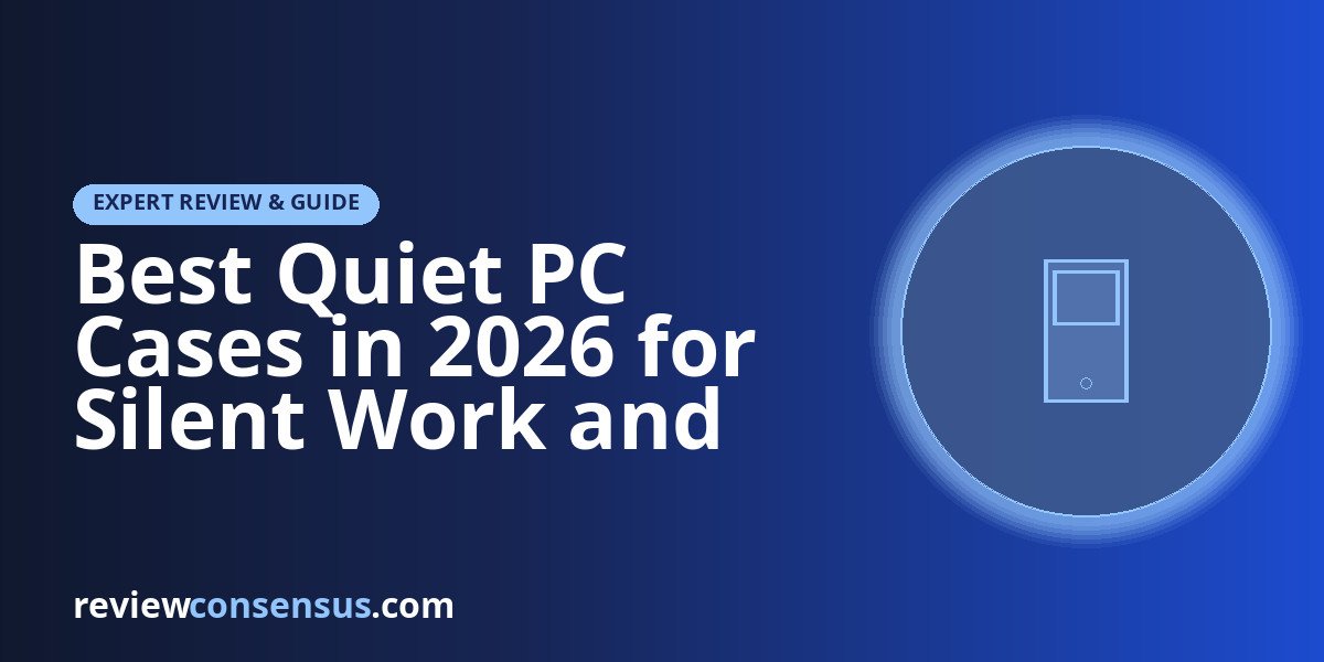 Best Quiet PC Cases in 2026 for Silent Work and