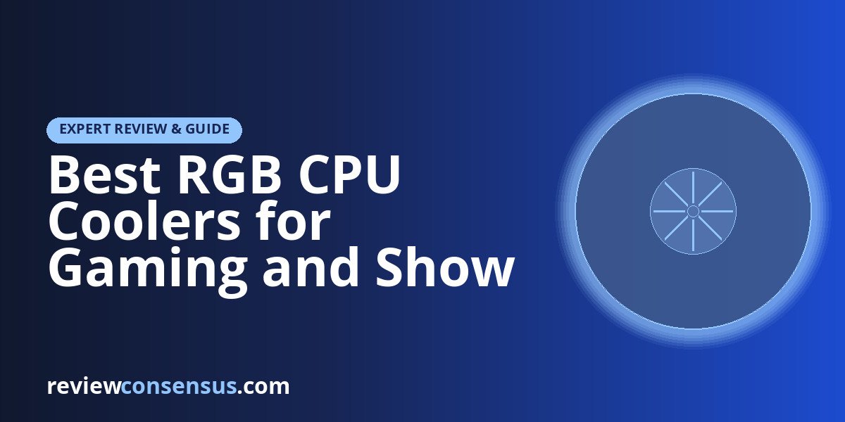 Best RGB CPU Coolers for Gaming and Show Builds in