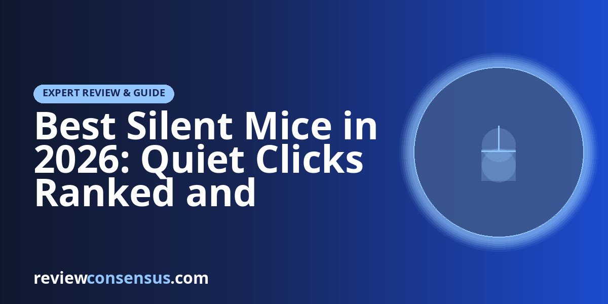 Best Silent Mice in 2026: Quiet Clicks Ranked and Reviewed