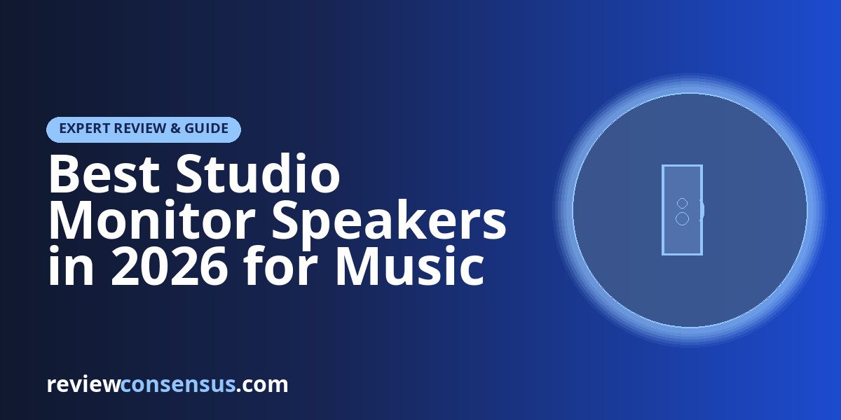 Best Studio Monitor Speakers in 2026 for Music Production
