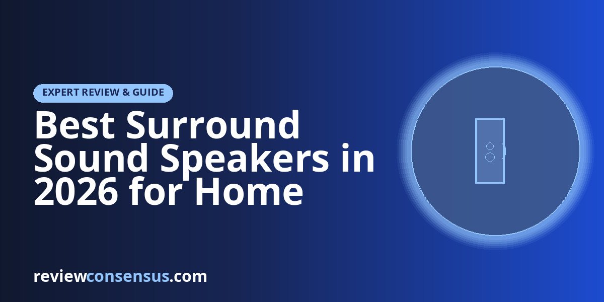 Best Surround Sound Speakers in 2026 for Home Theater