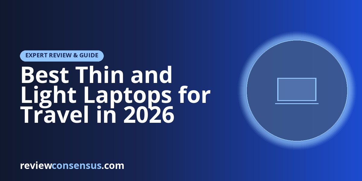 Best Thin and Light Laptops for Travel in 2026