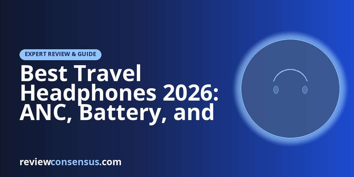 Best Travel Headphones 2026: ANC, Battery, and Packable Picks