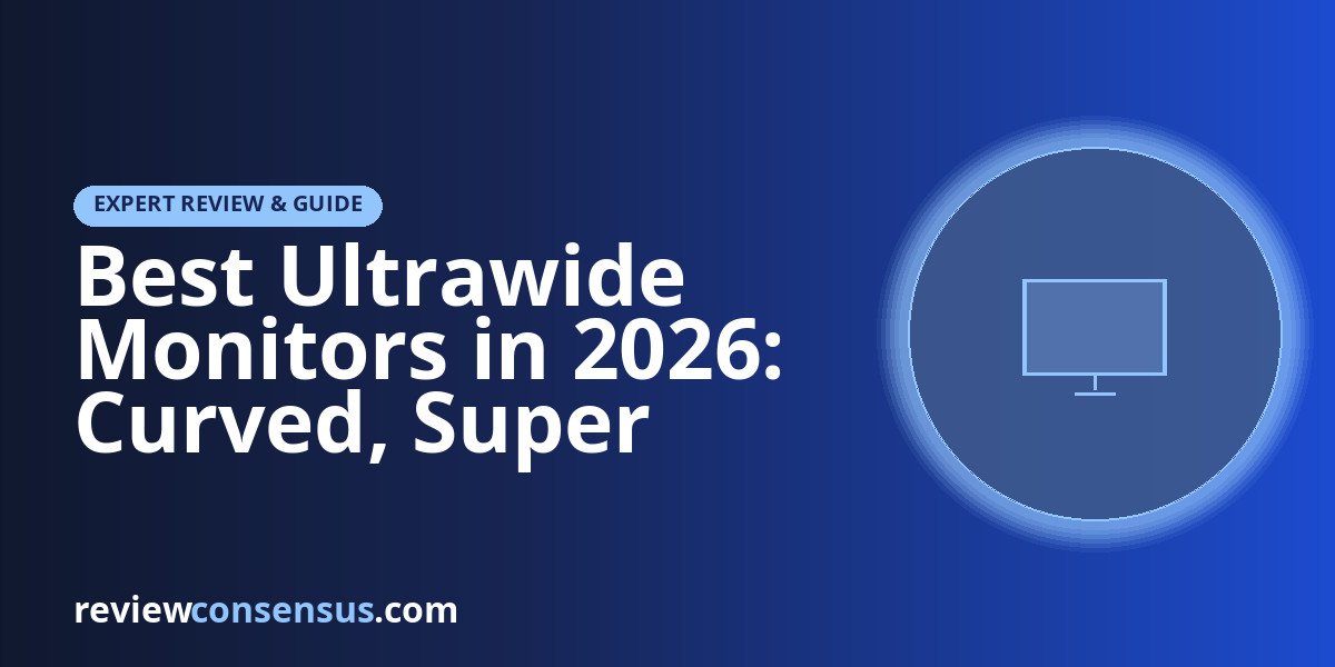 Best Ultrawide Monitors in 2026: Curved, Super Ultrawide, and WQHD