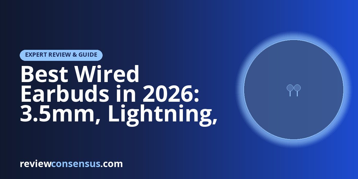 Best Wired Earbuds in 2026: 3.5mm, Lightning, and USB-C Picks