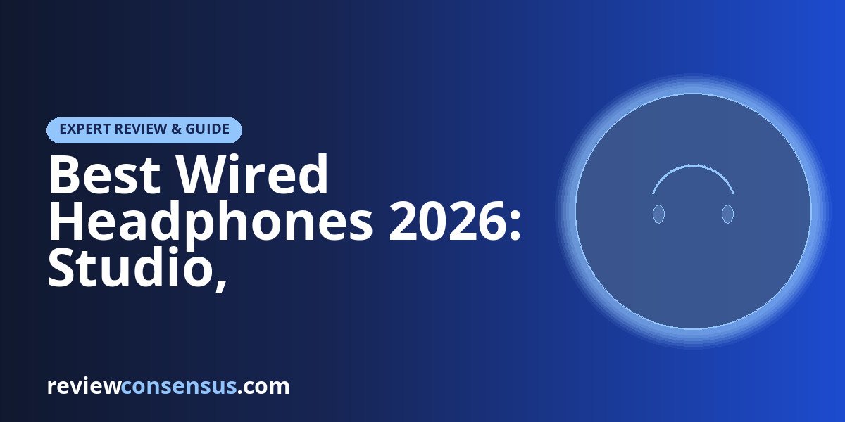 Best Wired Headphones 2026: Studio, Open-Back, and IEM Picks