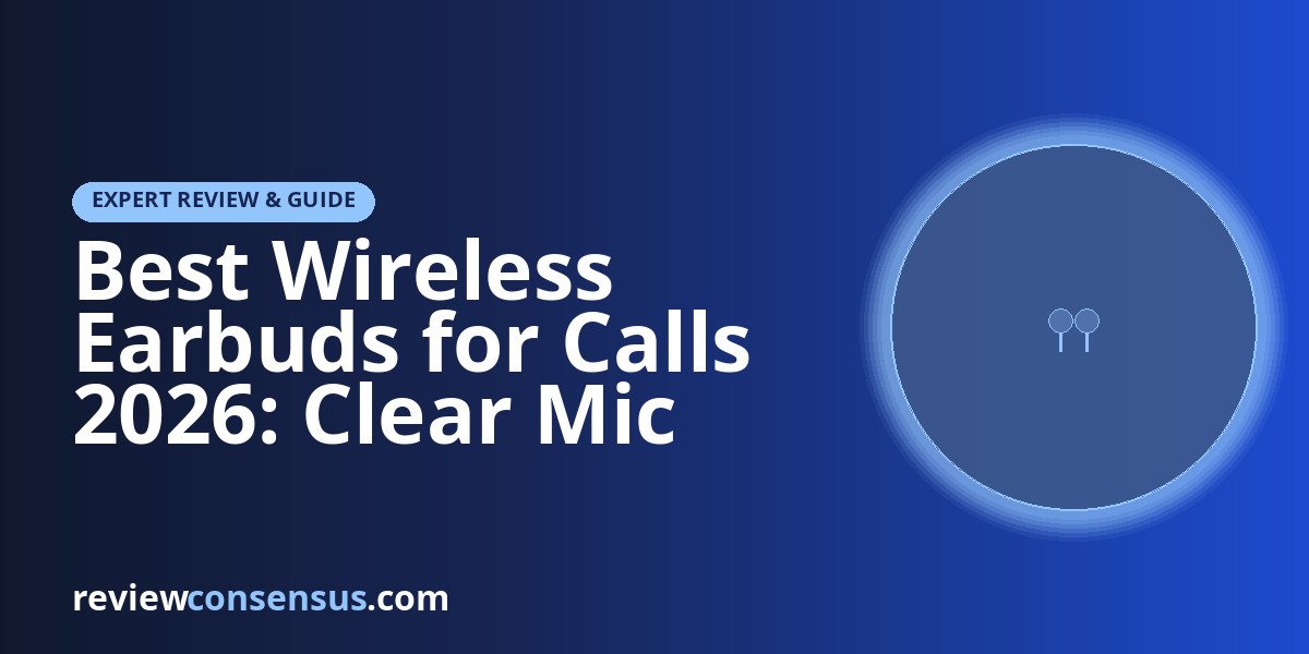Best Wireless Earbuds for Calls 2026: Clear Mic Picks