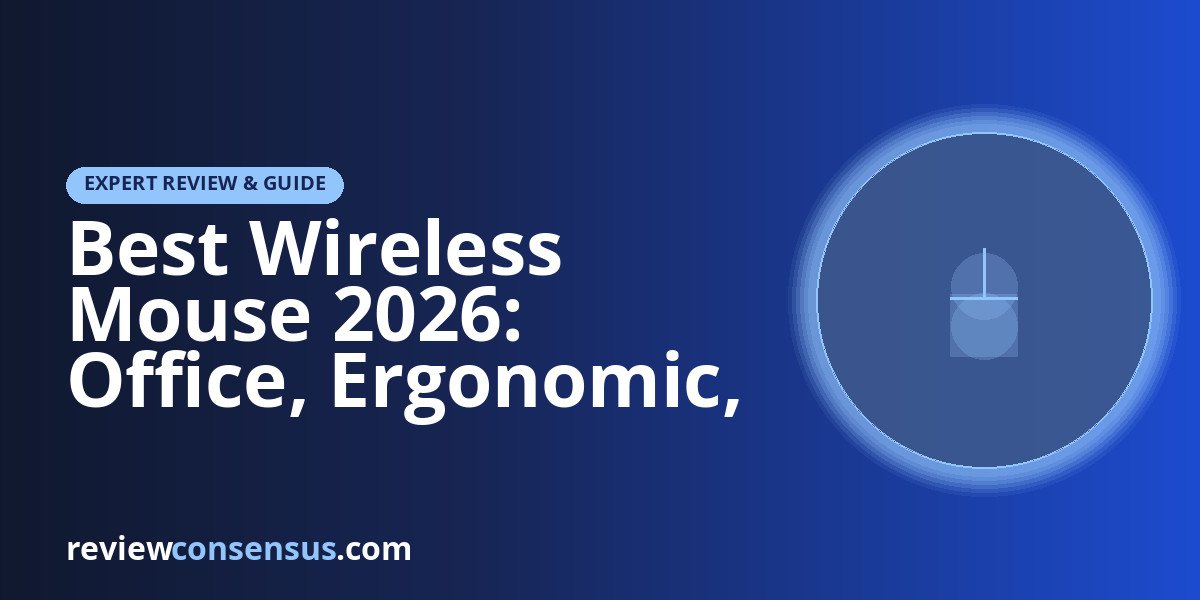 Best Wireless Mouse 2026: Office, Ergonomic, and Gaming Picks