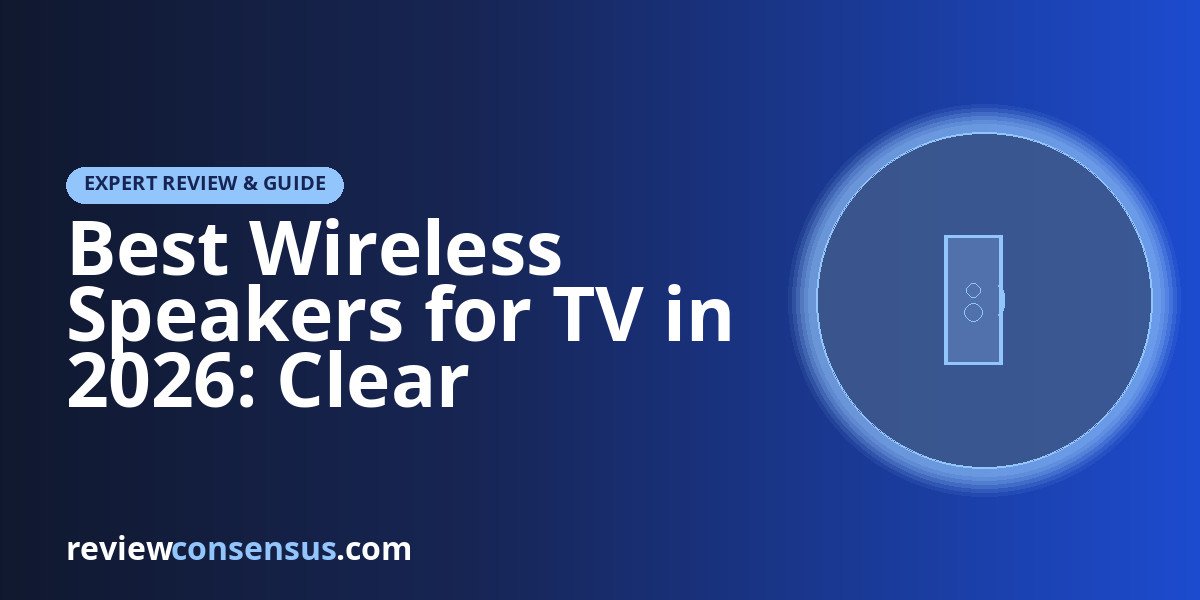 Best Wireless Speakers for TV in 2026: Clear Dialogue &