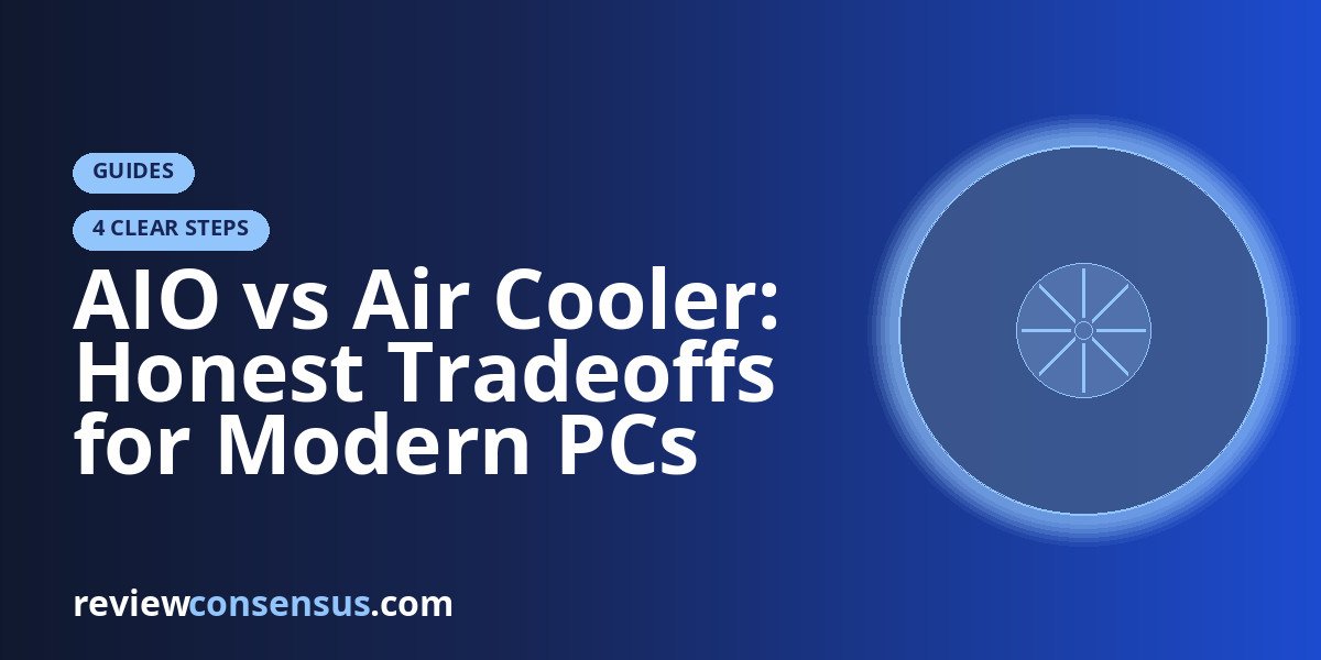 AIO vs Air Cooler: Honest Tradeoffs for Modern PCs