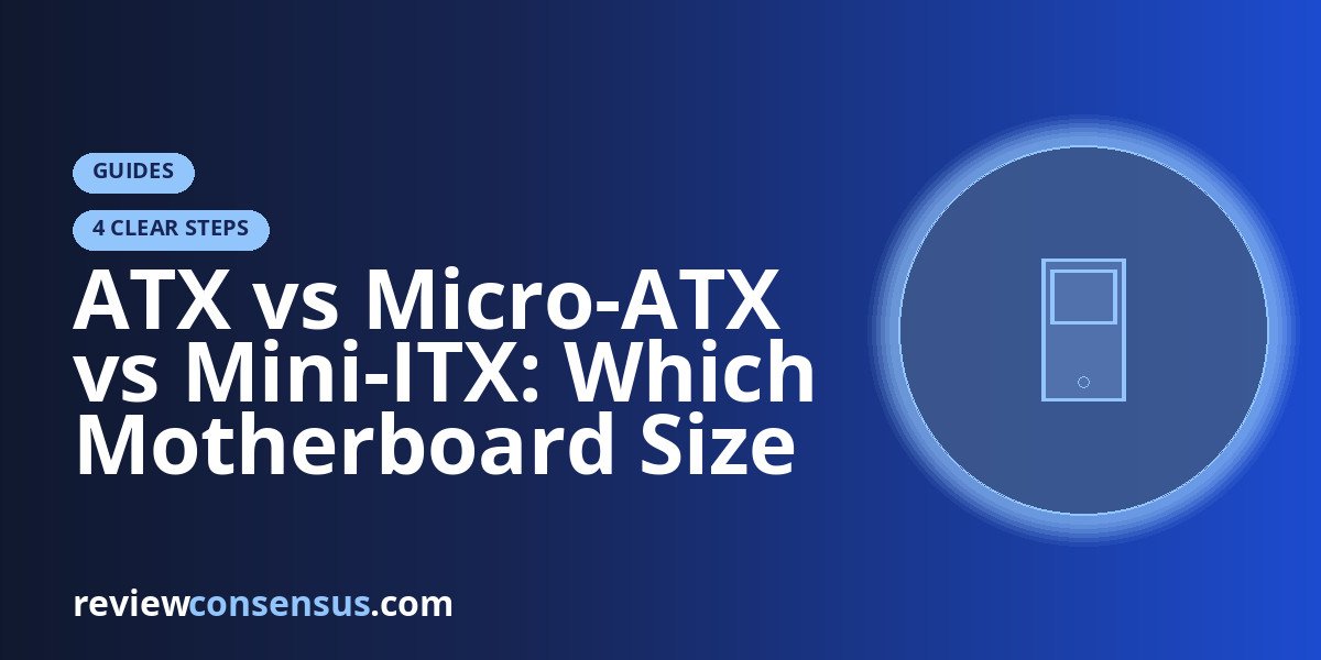 ATX vs Micro-ATX vs Mini-ITX: Which Motherboard Size Fits Your Build