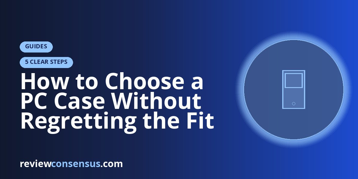 How to Choose a PC Case Without Regretting the Fit