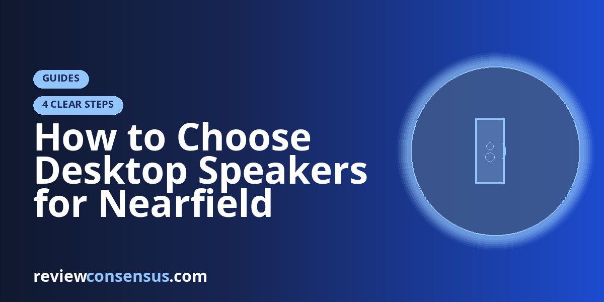 How to Choose Desktop Speakers for Nearfield Listening