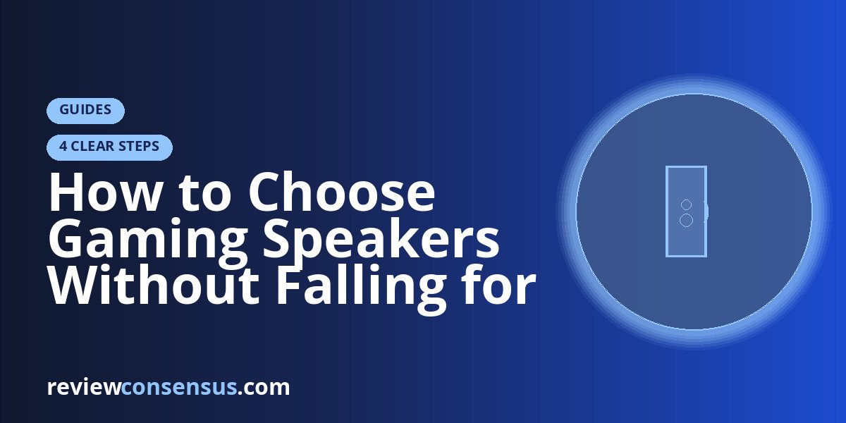 How to Choose Gaming Speakers Without Falling for Gimmicks