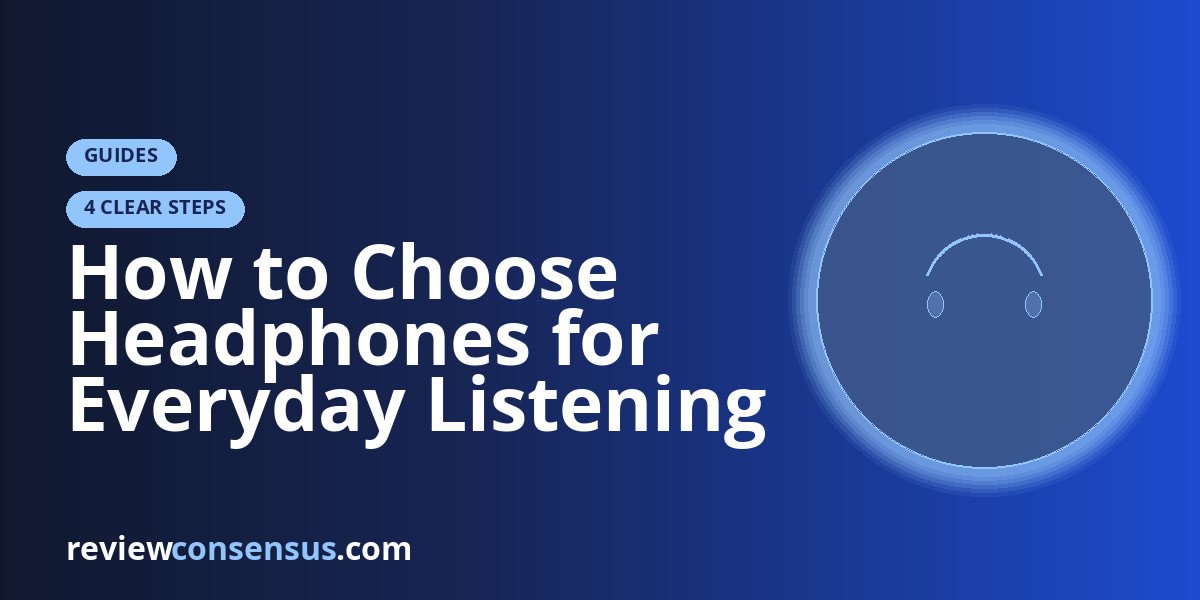 How to Choose Headphones for Everyday Listening