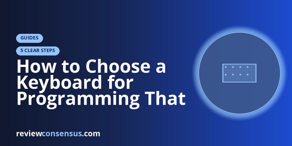 How to Choose a Keyboard for Programming That Won’t Fight You