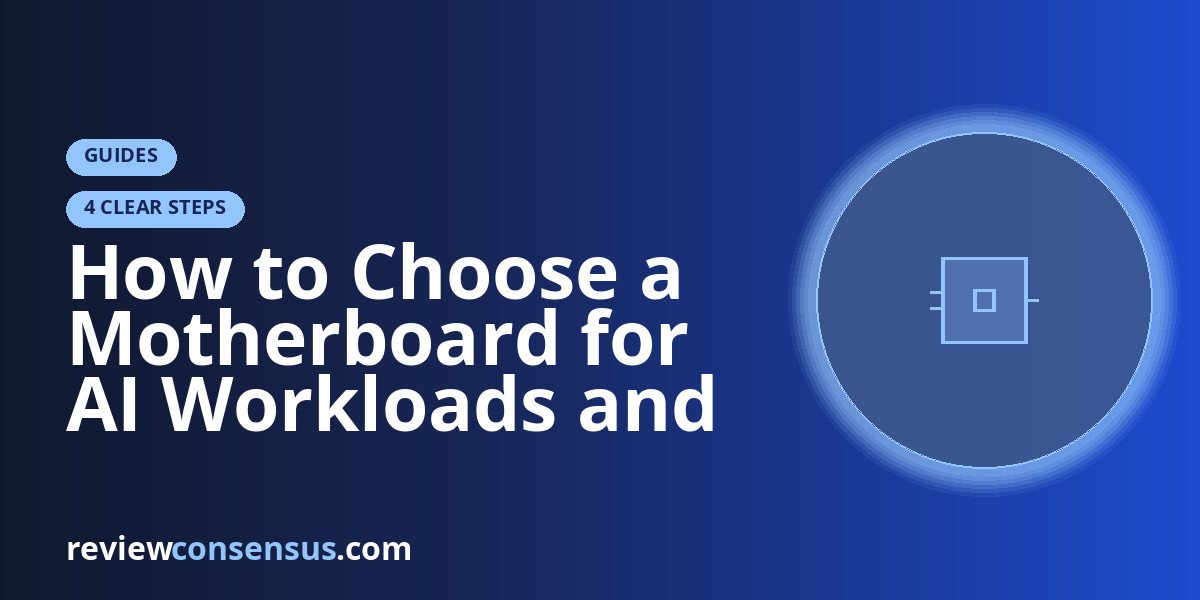 How to Choose a Motherboard for AI Workloads and Local Inference Rigs