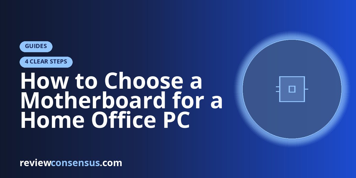 How to Choose a Motherboard for a Home Office PC