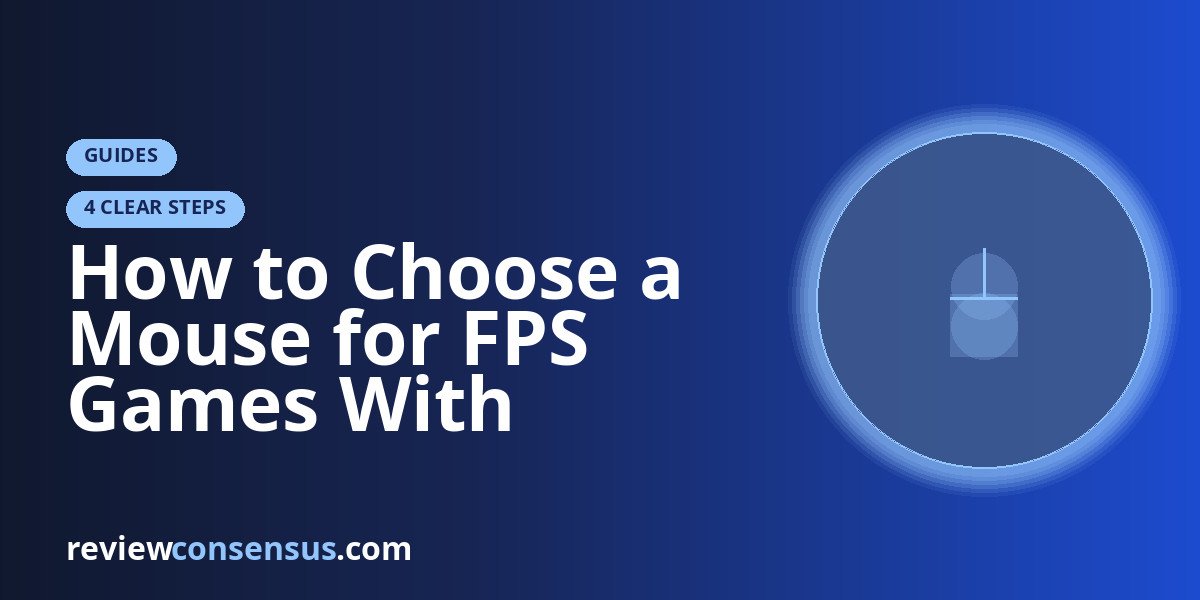 How to Choose a Mouse for FPS Games With Better Aim Consistency