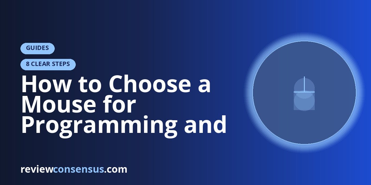 How to Choose a Mouse for Programming and Long Coding Sessions