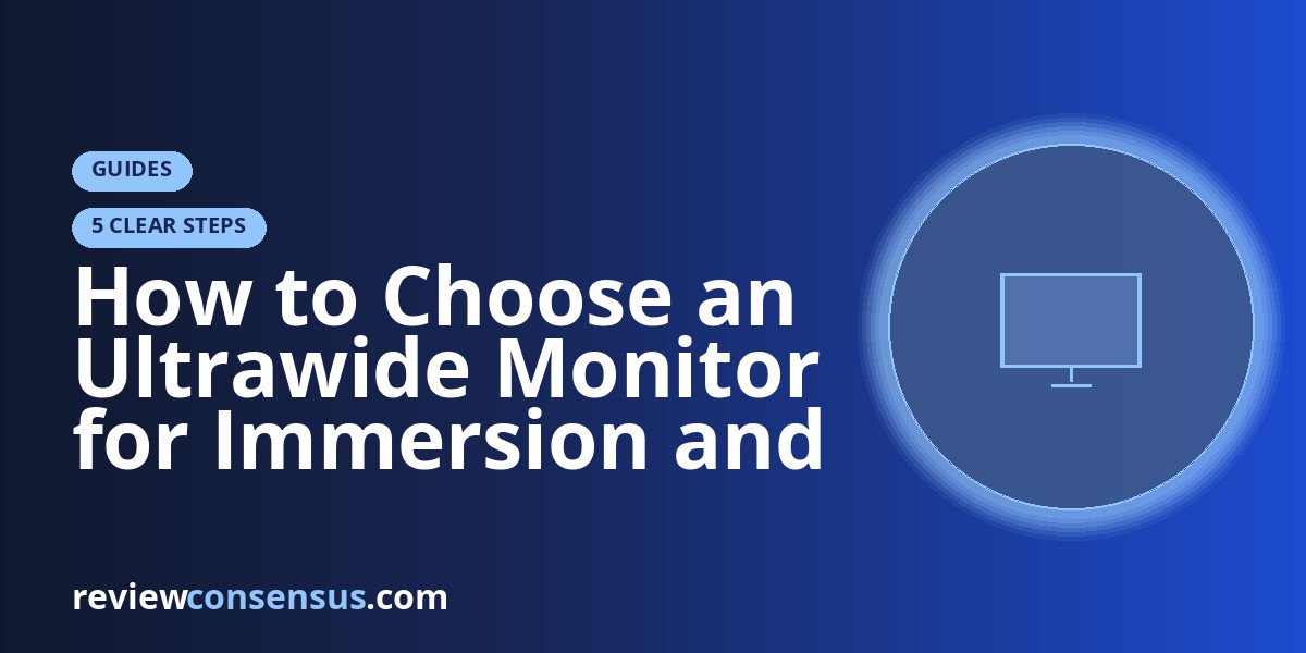 How to Choose an Ultrawide Monitor for Immersion and Multitasking
