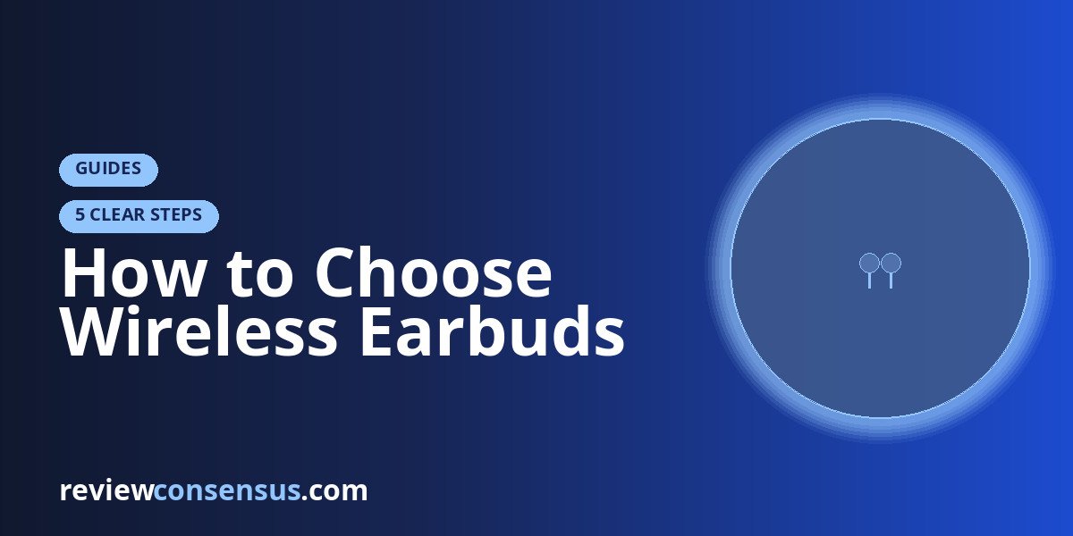 How to Choose Wireless Earbuds