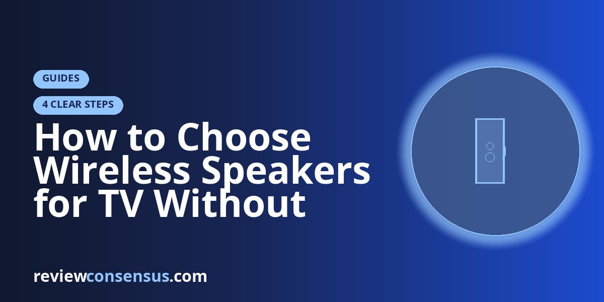 How to Choose Wireless Speakers for TV Without Lip-Sync Headaches
