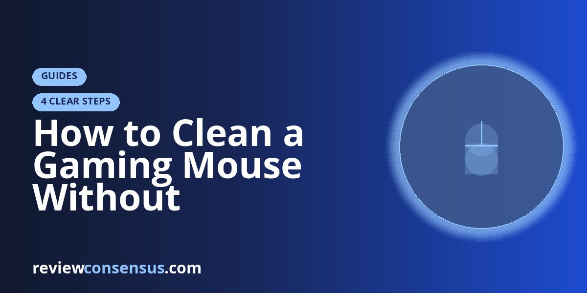 How to Clean a Gaming Mouse Without Damaging Switches